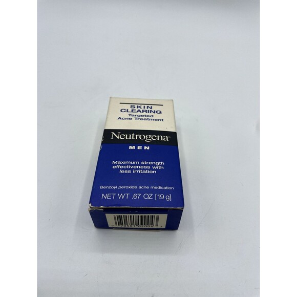 Neutrogena Men Skin Clearing Targeted Acne Treatment 0.67 oz Bs232 - Picture 3 of 14